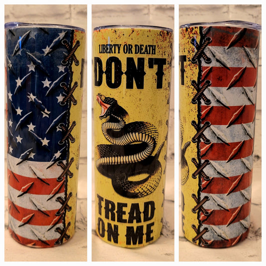 Don't tread on me Tumbler