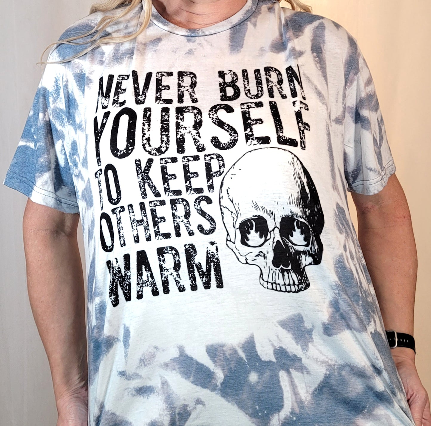 Never Burn Yourself Sublimation T-Shirt