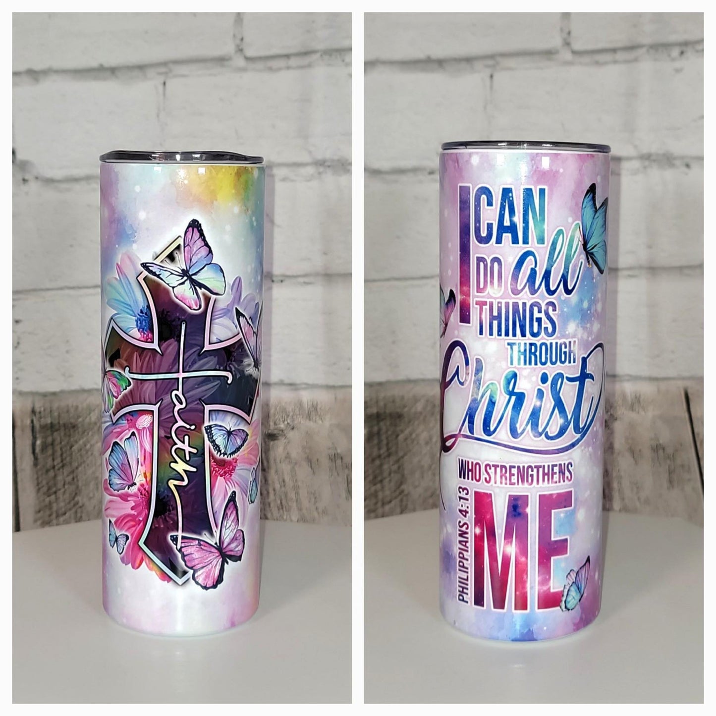 I Can Do All Things Through Christ Tumbler